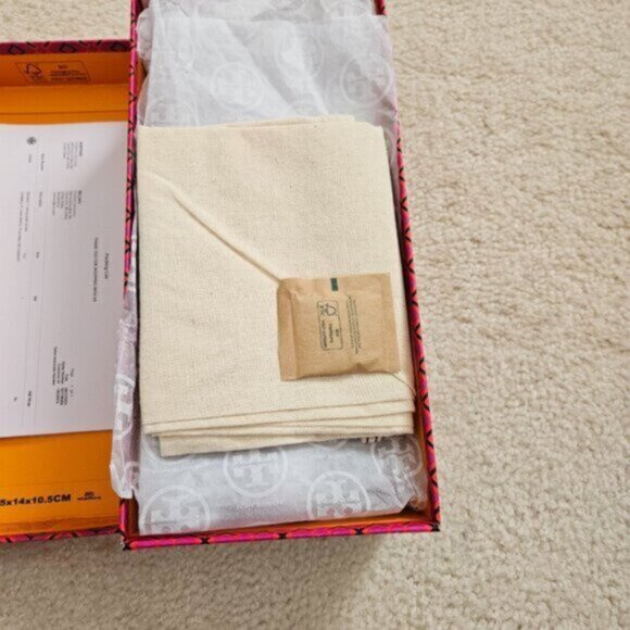 AUTHENTIC Tory Burch Double T Jacquard Slide - Picture 5 of 8